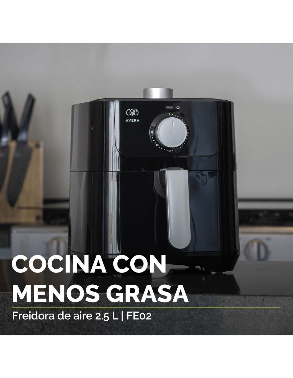 Freidora de aire Avera 2.5 L Fe02