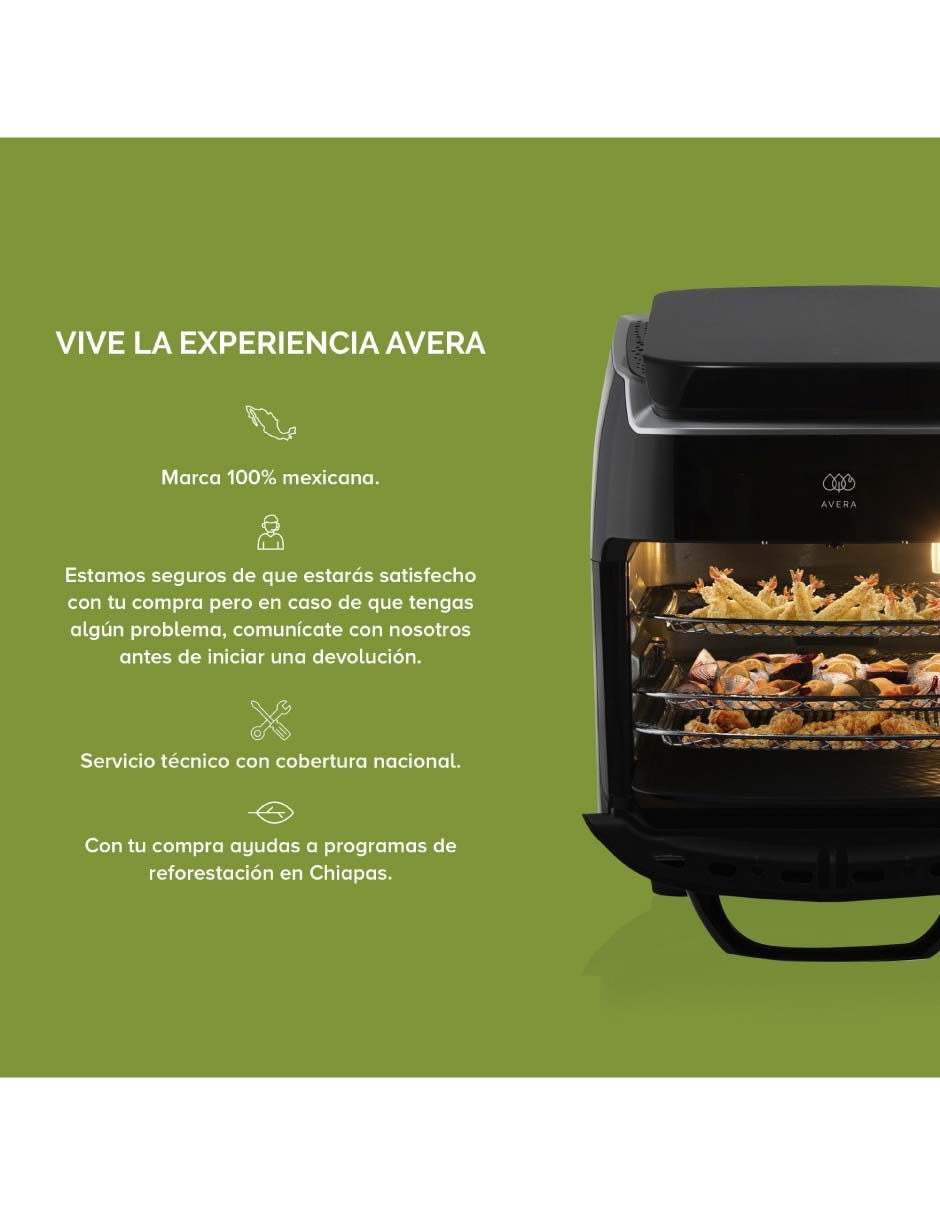 Freidora de aire Avera 10 L Fehc01