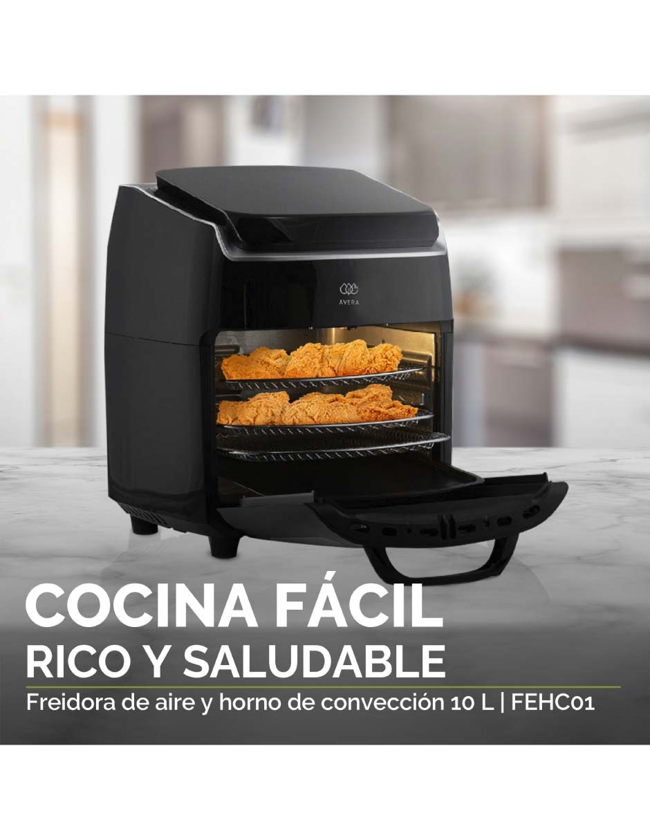 Freidora de aire Avera 10 L Fehc01