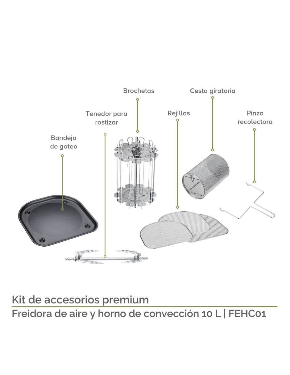 Freidora de aire Avera 10 L Fehc01