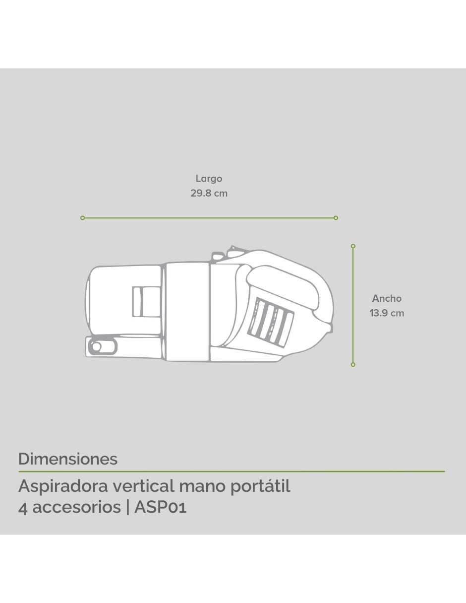 Aspiradora de mano pro cyclo