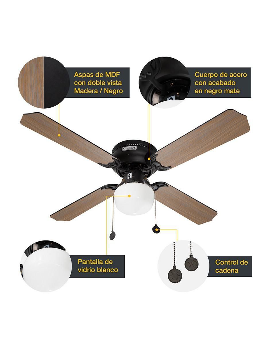 Ventilador de techo 3 velocidades 3