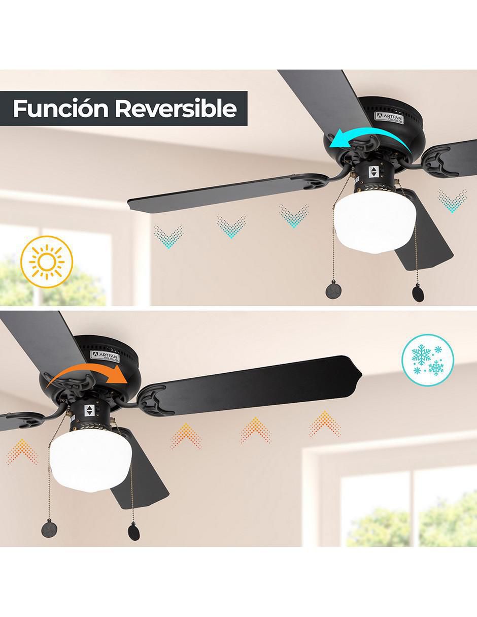 Ventilador de techo 3 velocidades 4