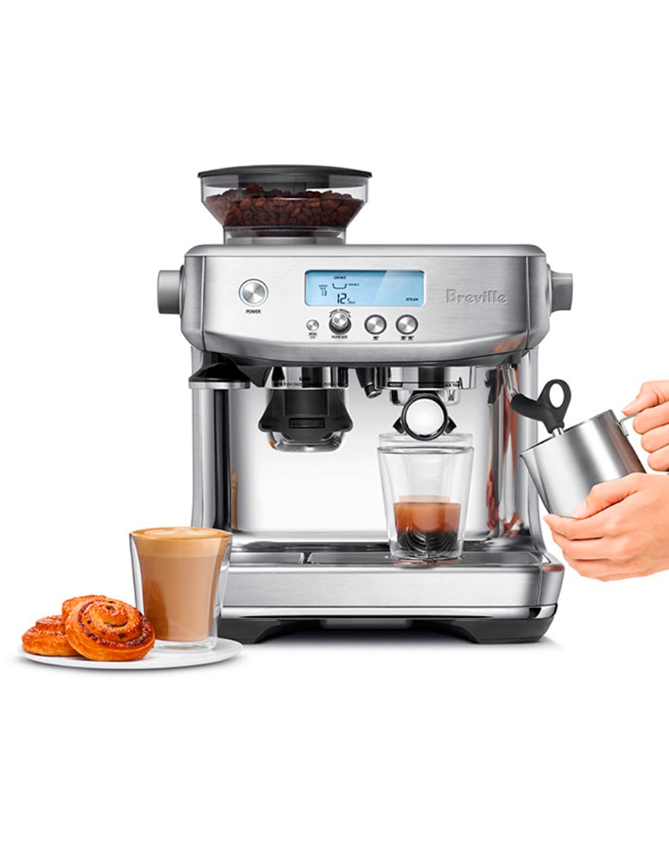 Cafetera espresso Breville the barista series bes878bss1bus1