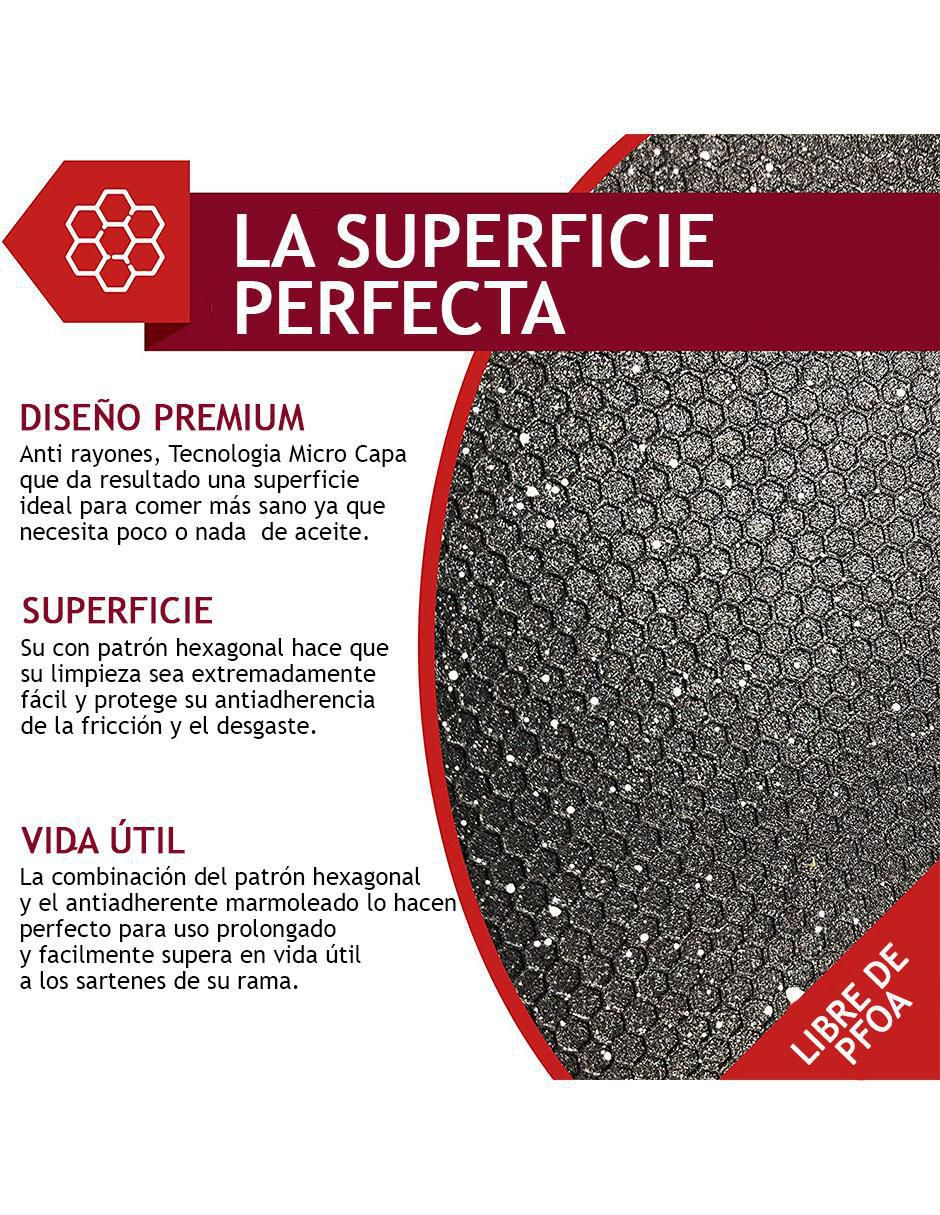 Sartén eléctrico con tapa Elite Gourmet de aluminio