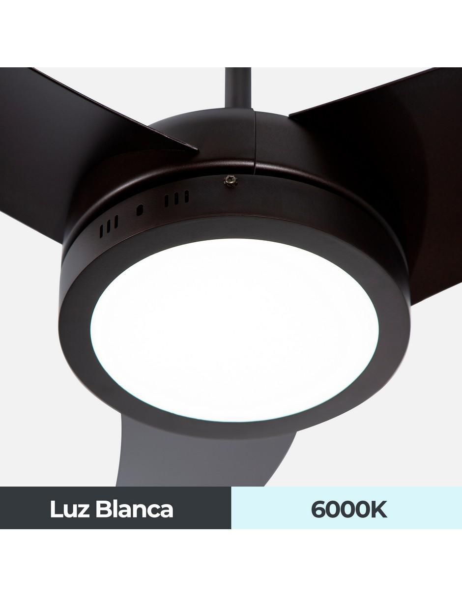 Ventilador de techo con control remoto 3 velocidades 4