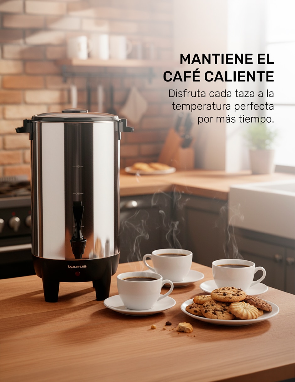 Percoladora columba 40 tazas 6