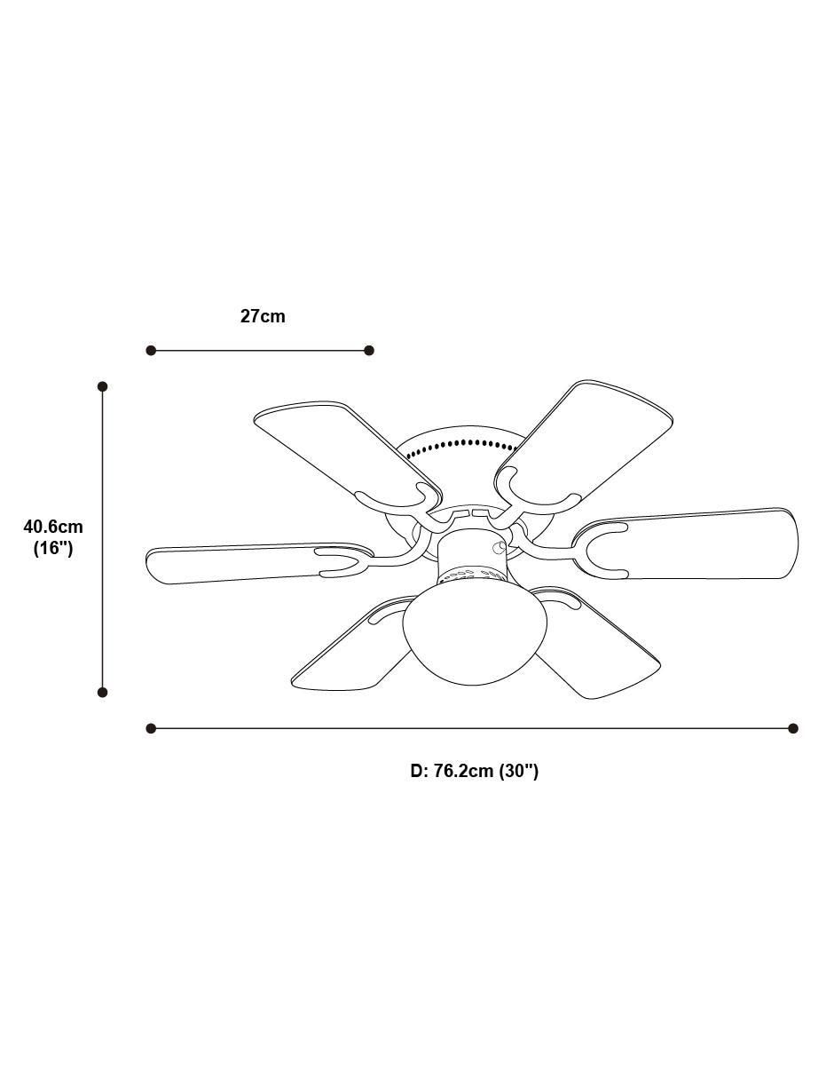 Ventilador de techo Artfan 3 velocidades