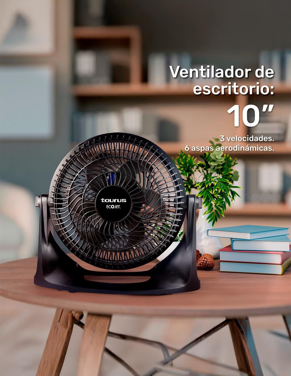 Ventilador de escritorio Taurus 3 velocidades