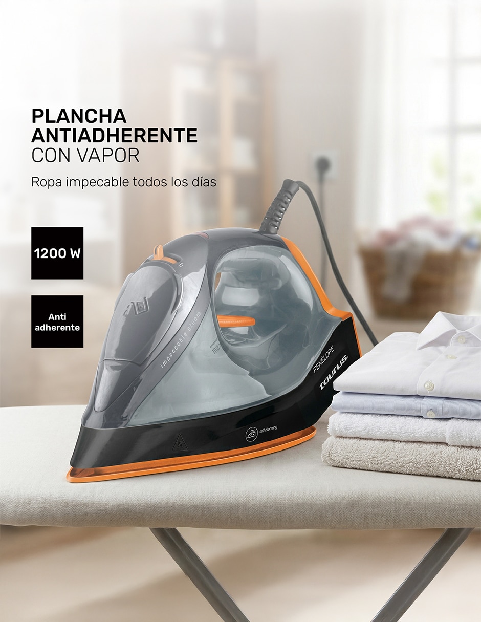 Plancha Taurus Penélope suela antiadherente