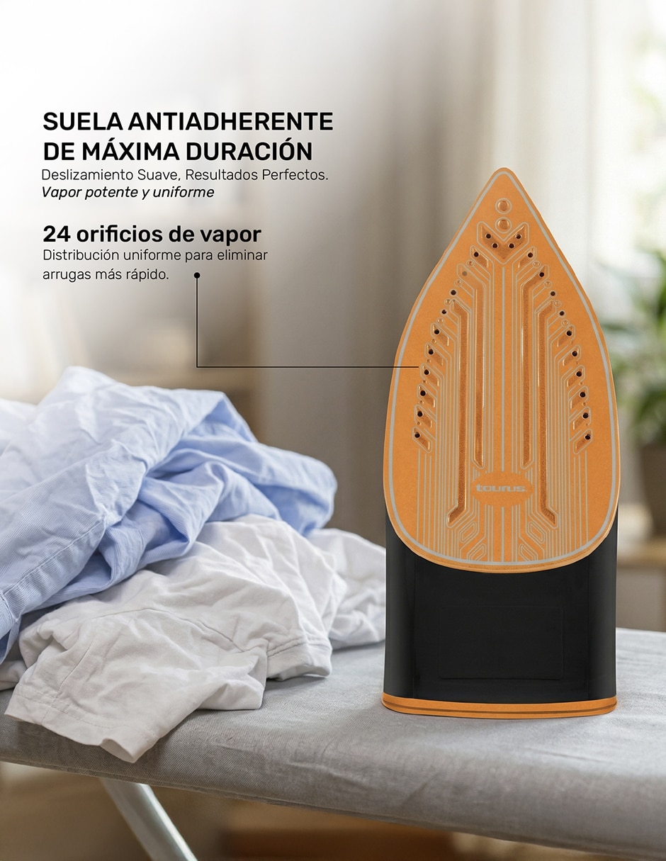 Plancha Taurus Penélope suela antiadherente