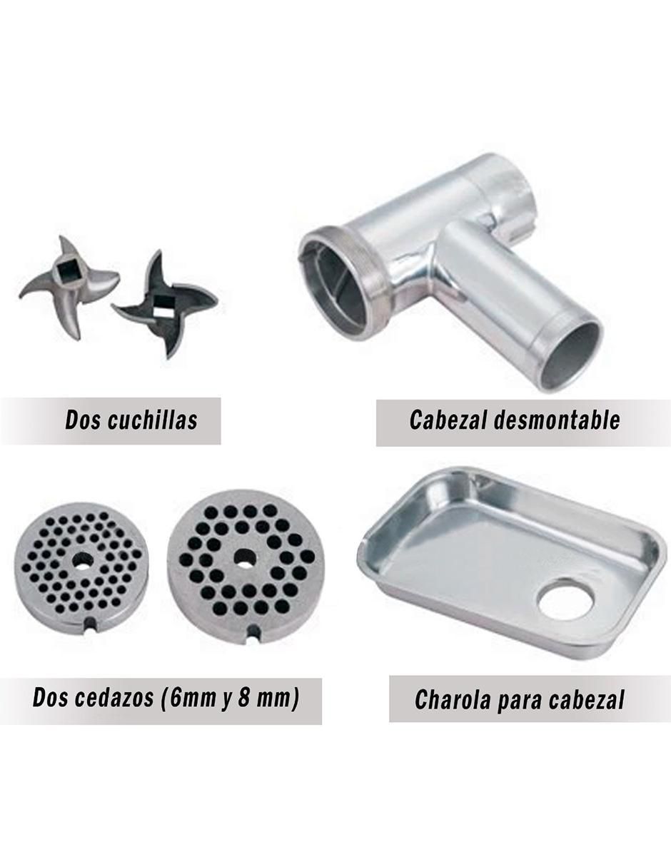 Molino para carne de acero inoxidable 4