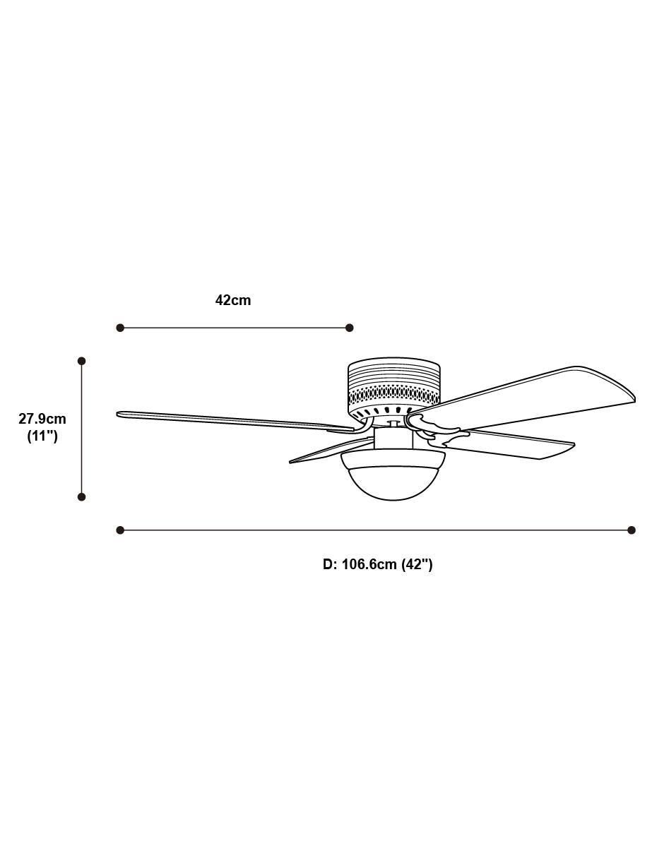 Ventilador de techo Designers 3 velocidades