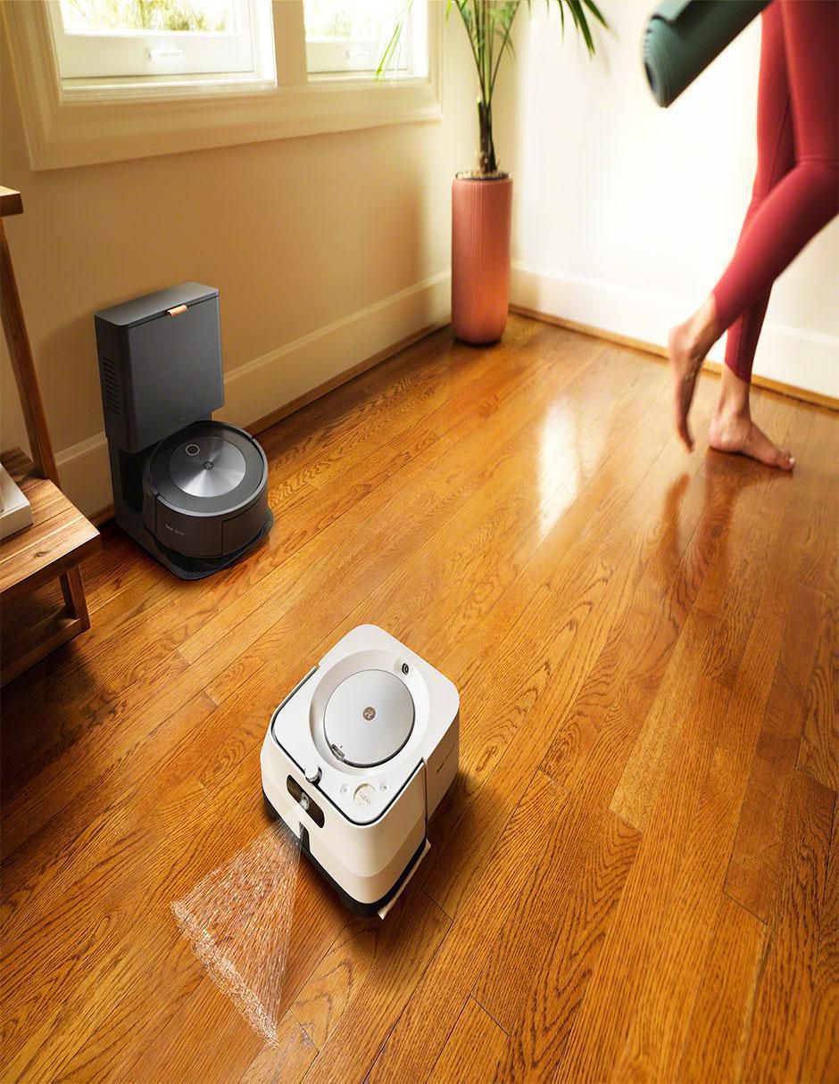 Aspiradora robot Irobot roomba j7 plus + braava jet m6
