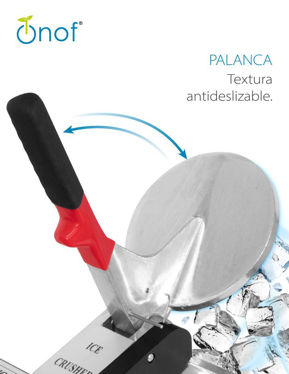 Trituradora de hielo 2200 RPM Ontr-300