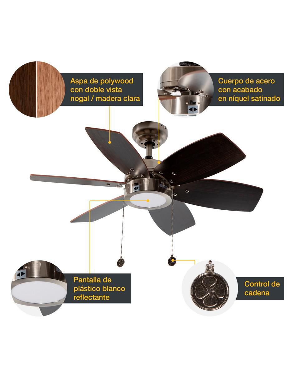 Ventilador de techo 3 velocidades 5
