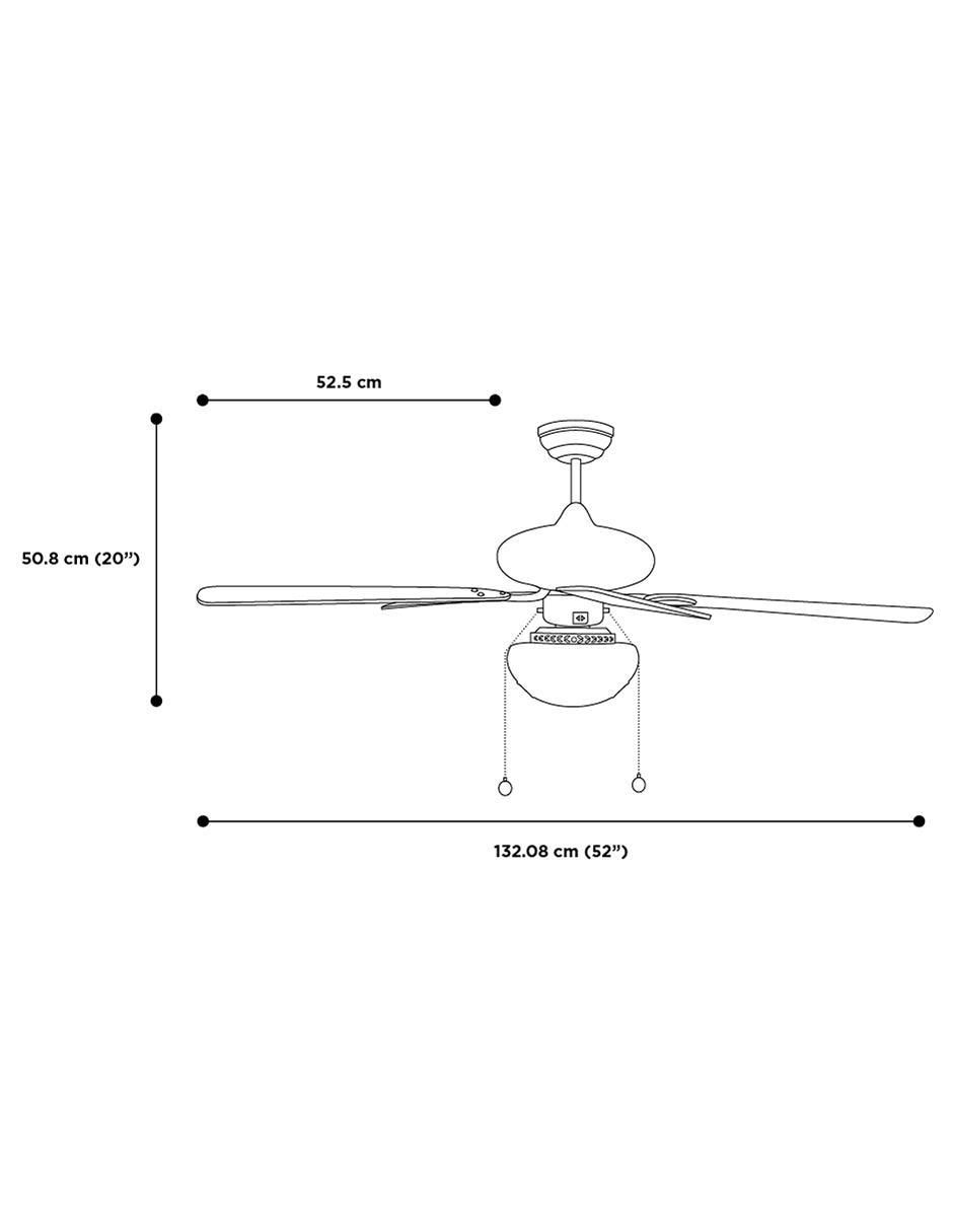 Ventilador de techo 3 velocidades 7