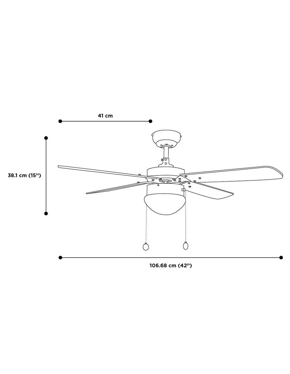 Ventilador de techo Artfan 3 velocidades