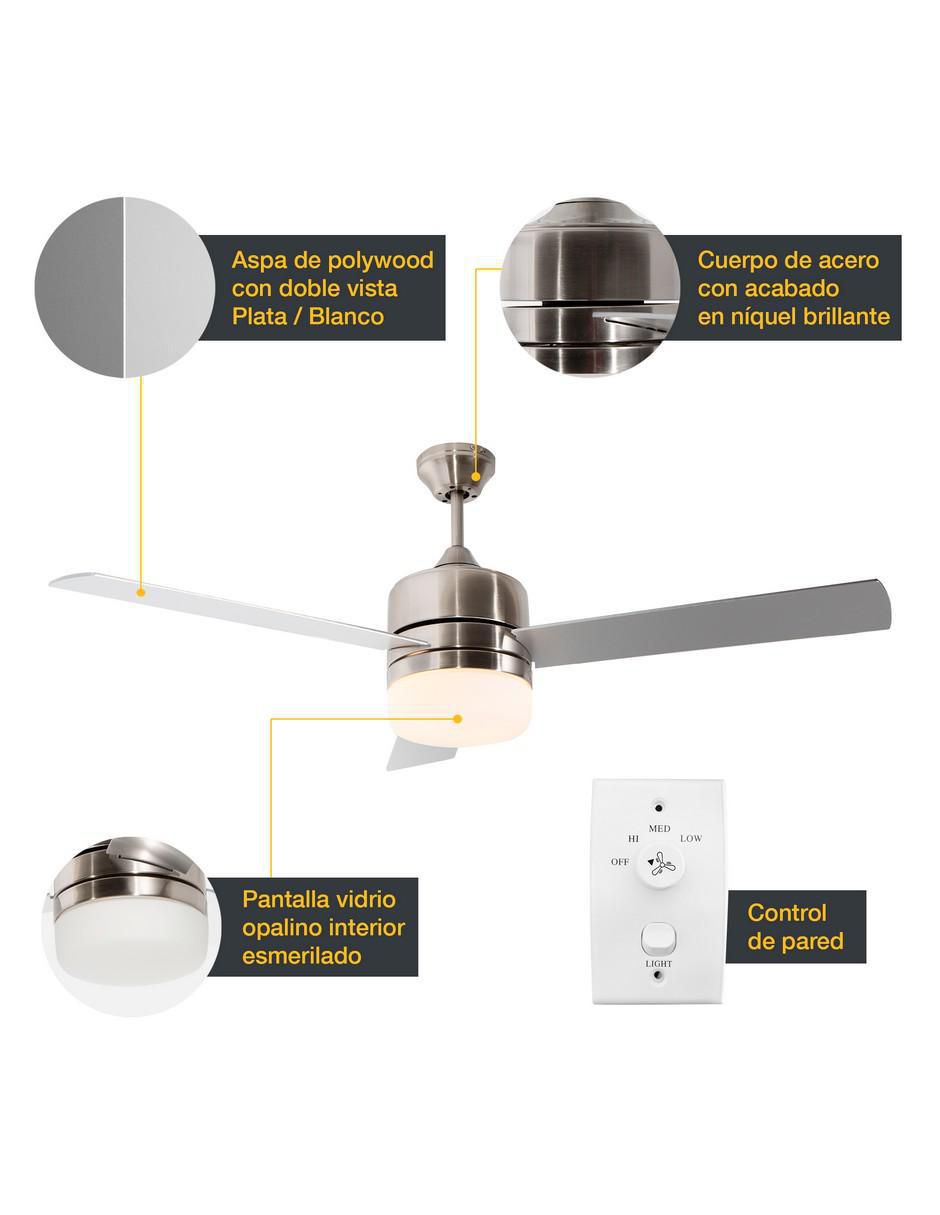 Ventilador de techo Designers 3 velocidades