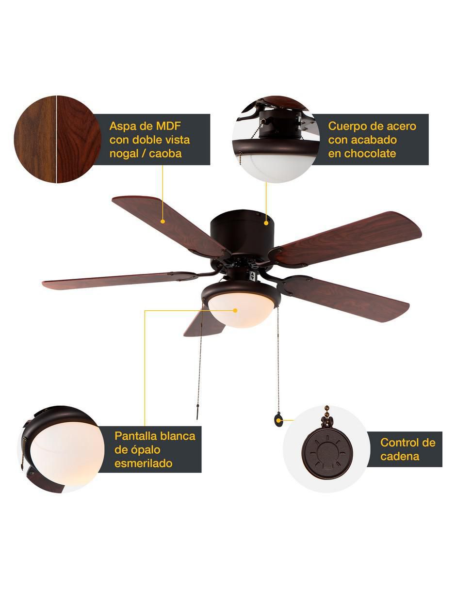 Ventilador de techo Designers 3 velocidades