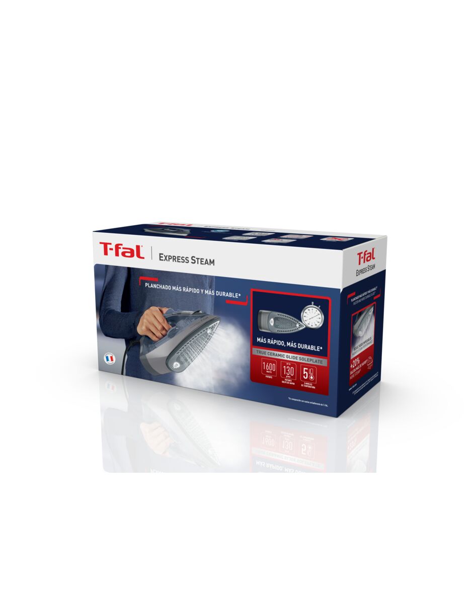 Plancha T-Fal java fv2853x0 suela cerámica