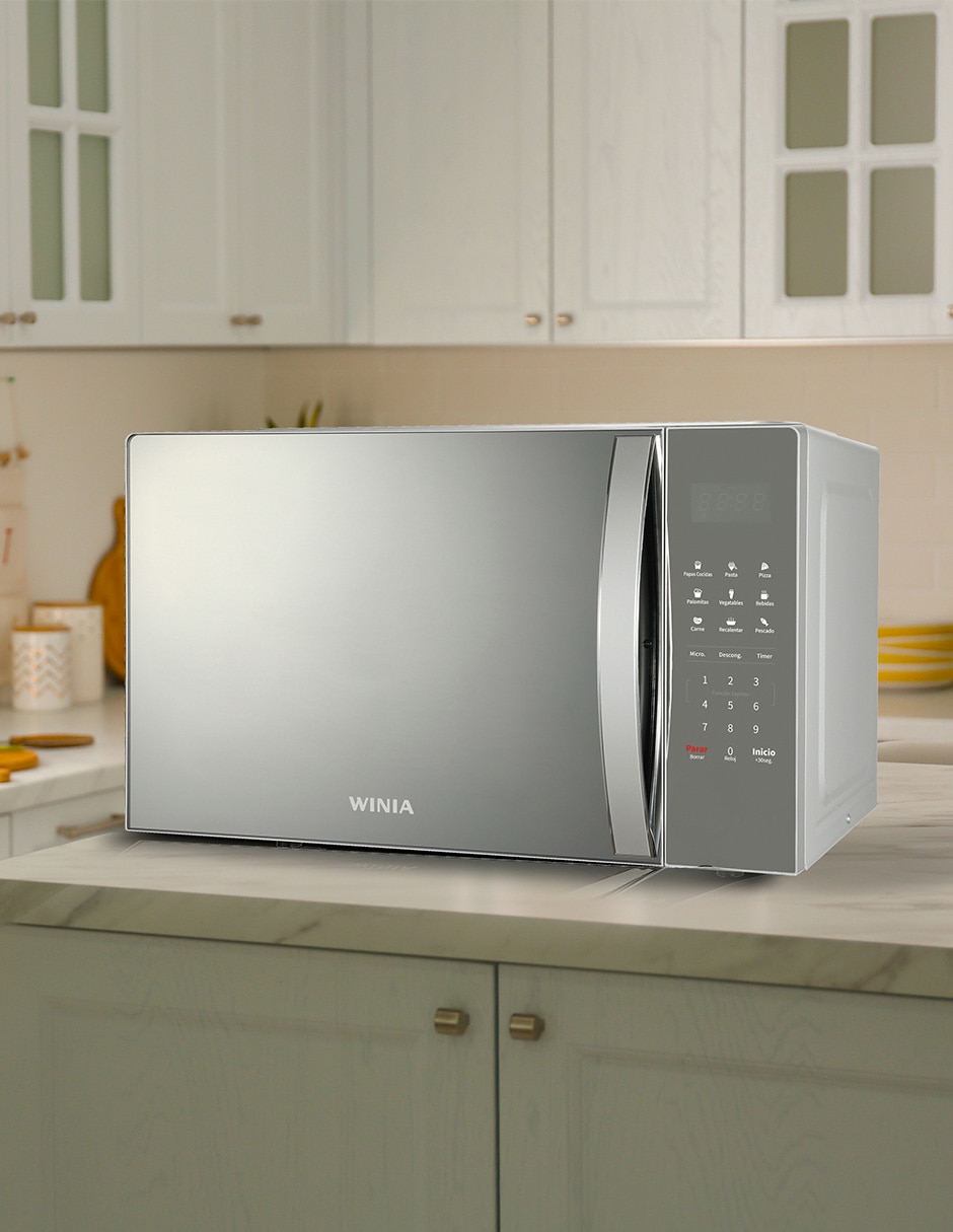Horno de microondas convencional Winia modelo KOS-1N5HSS de 1.5 pies cúbicos