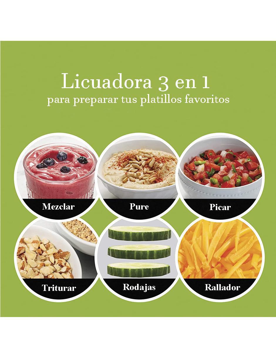 Combo licuadora Hamilton Beach 58176 4 velocidades