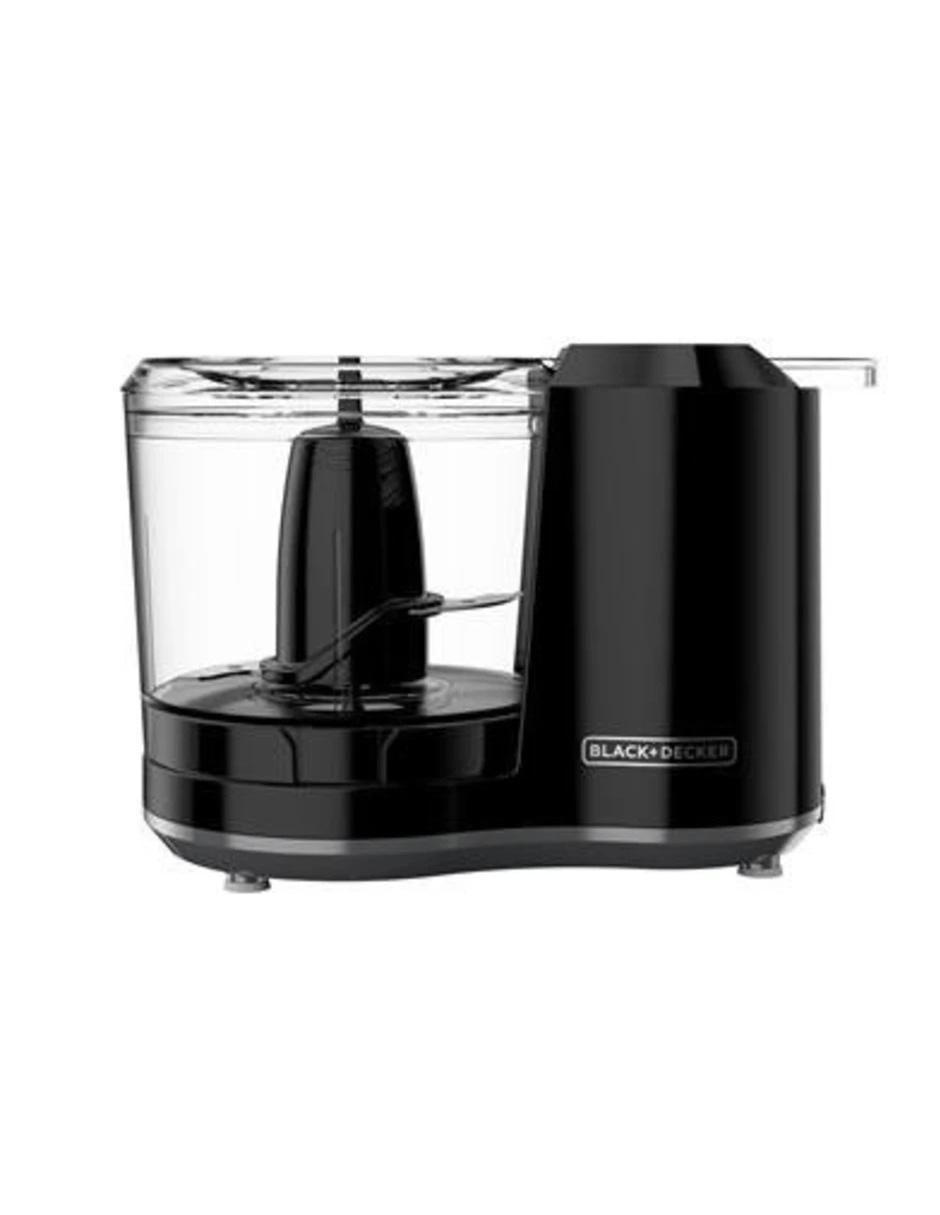 Procesador de alimentos Black + Decker cuchillas de acero inoxidable