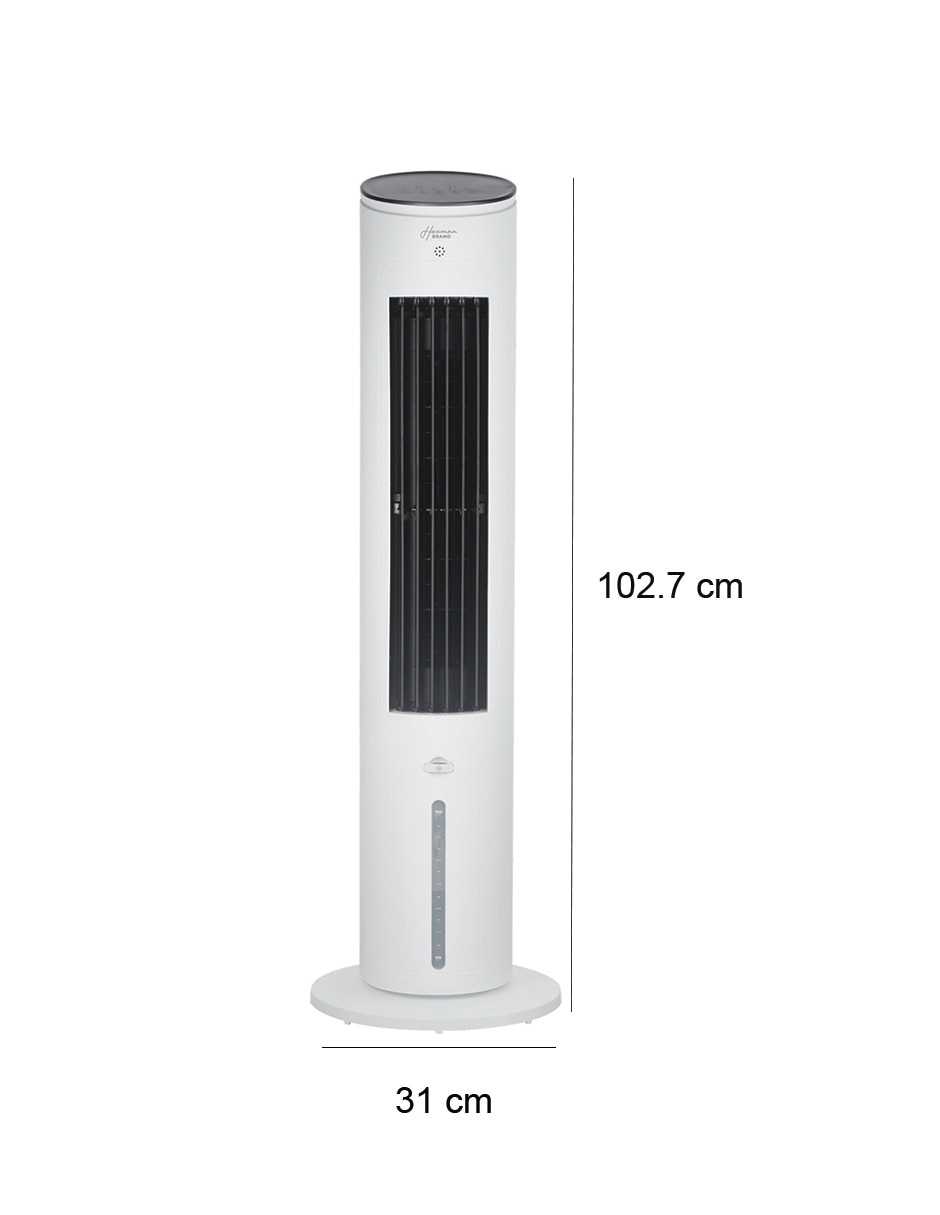 Enfriador de aire Heuman Brand con control remoto 3 velocidades