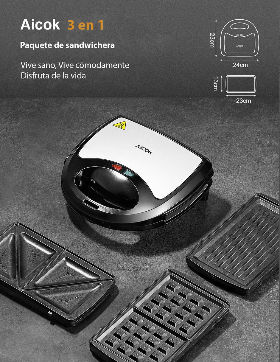 Sandwichera Aicok  AK-A014