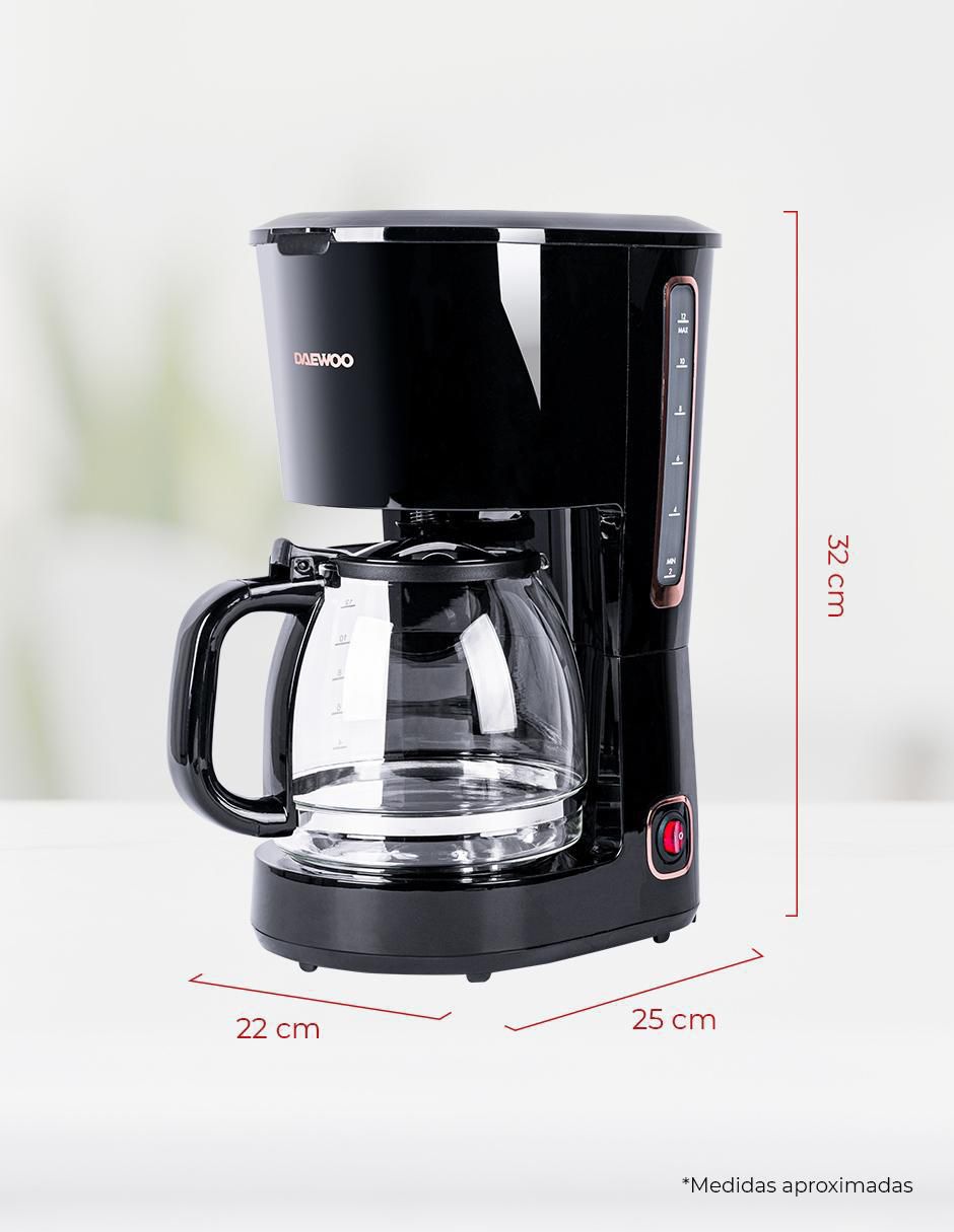 Cafetera de goteo Daewoo dcm-1884
