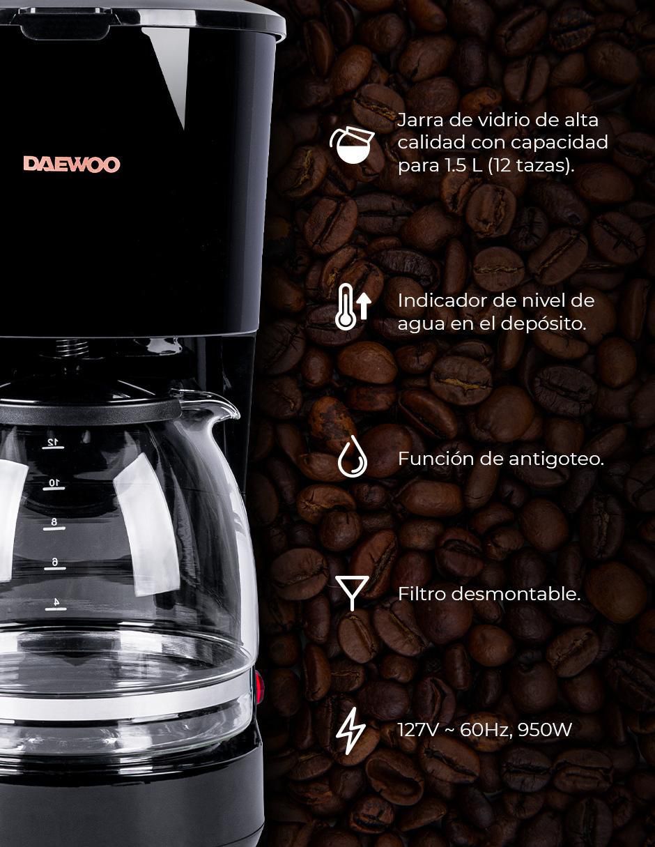 Cafetera de goteo dcm-1884