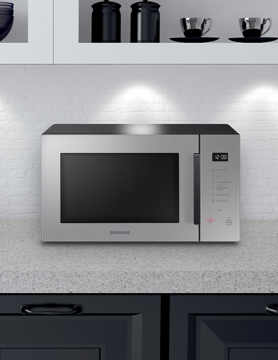 Horno de microondas con grill Samsung modelo Mg30t5018ug/ax 1 pie cúbico