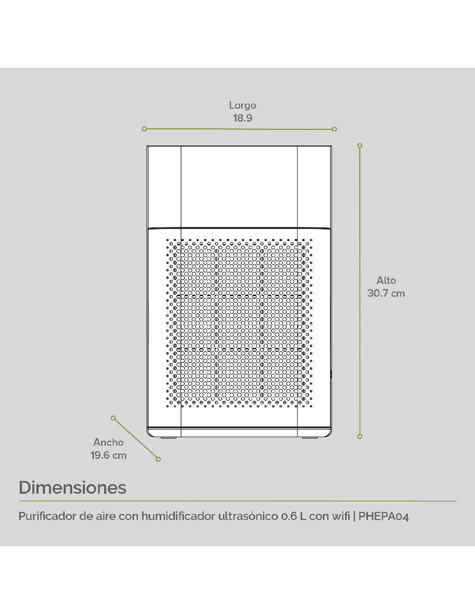 Purificador Smarthome 8