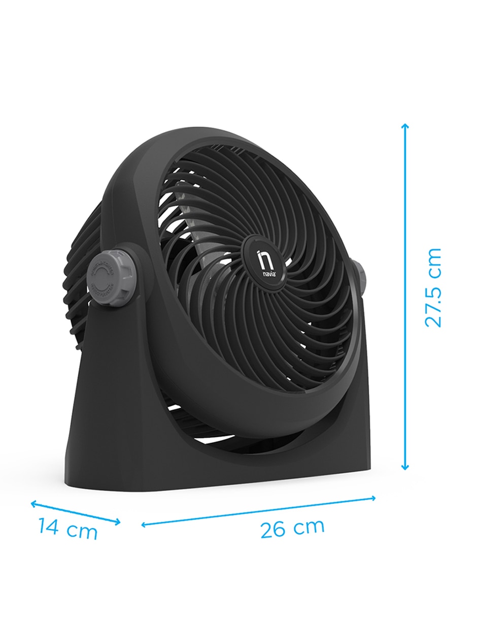 Ventilador de escritorio Navia 3 velocidades