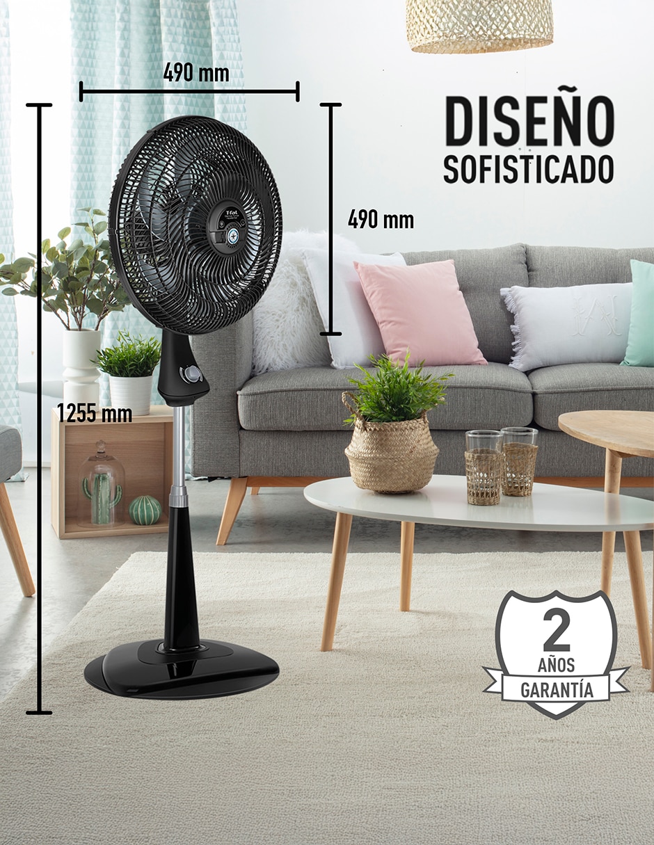 Ventilador de piso T-Fal 3 velocidades