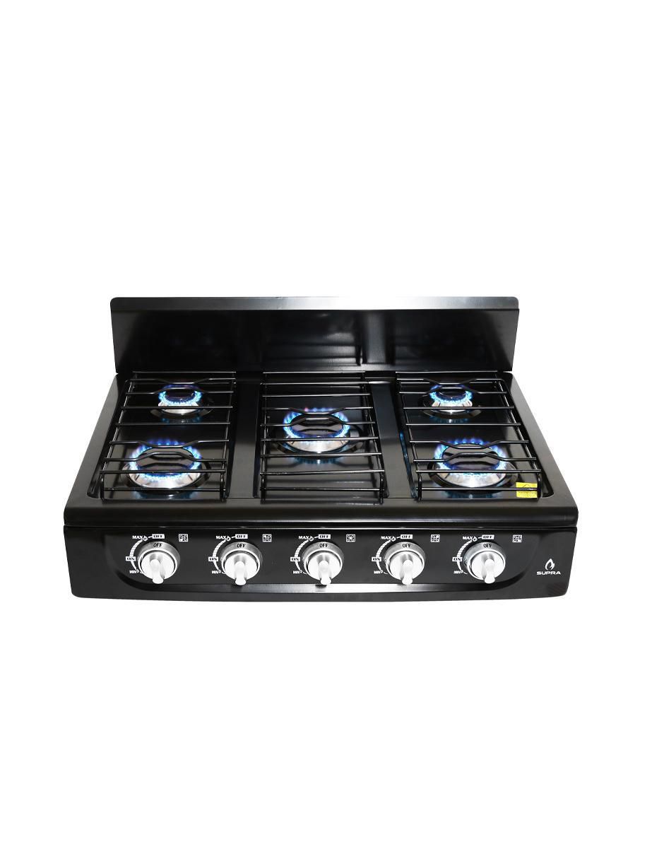 Parrilla Supra 5Q TITAN BLACK de acero