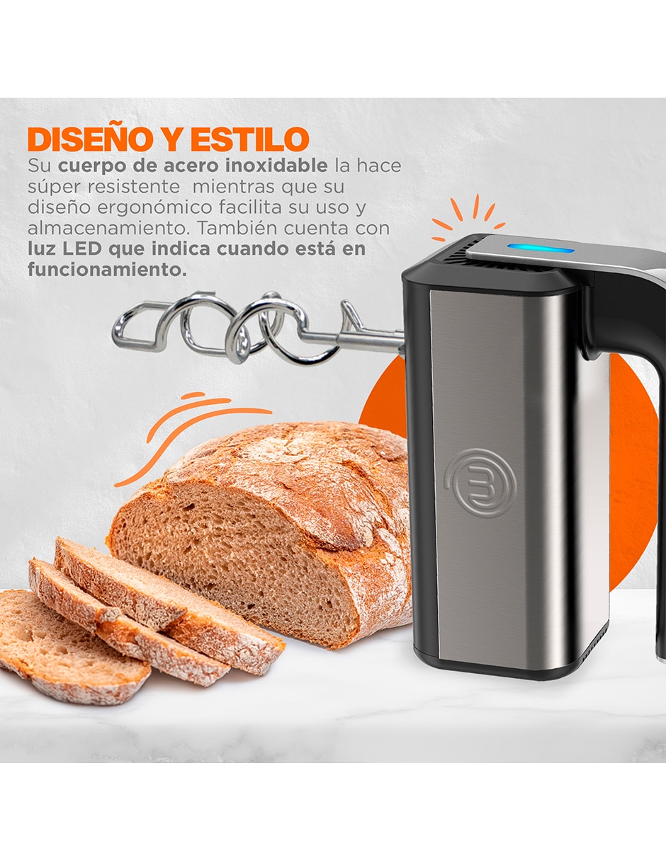 Batidora manual Masterchef 6 velocidades Mk-Hm-300Ss
