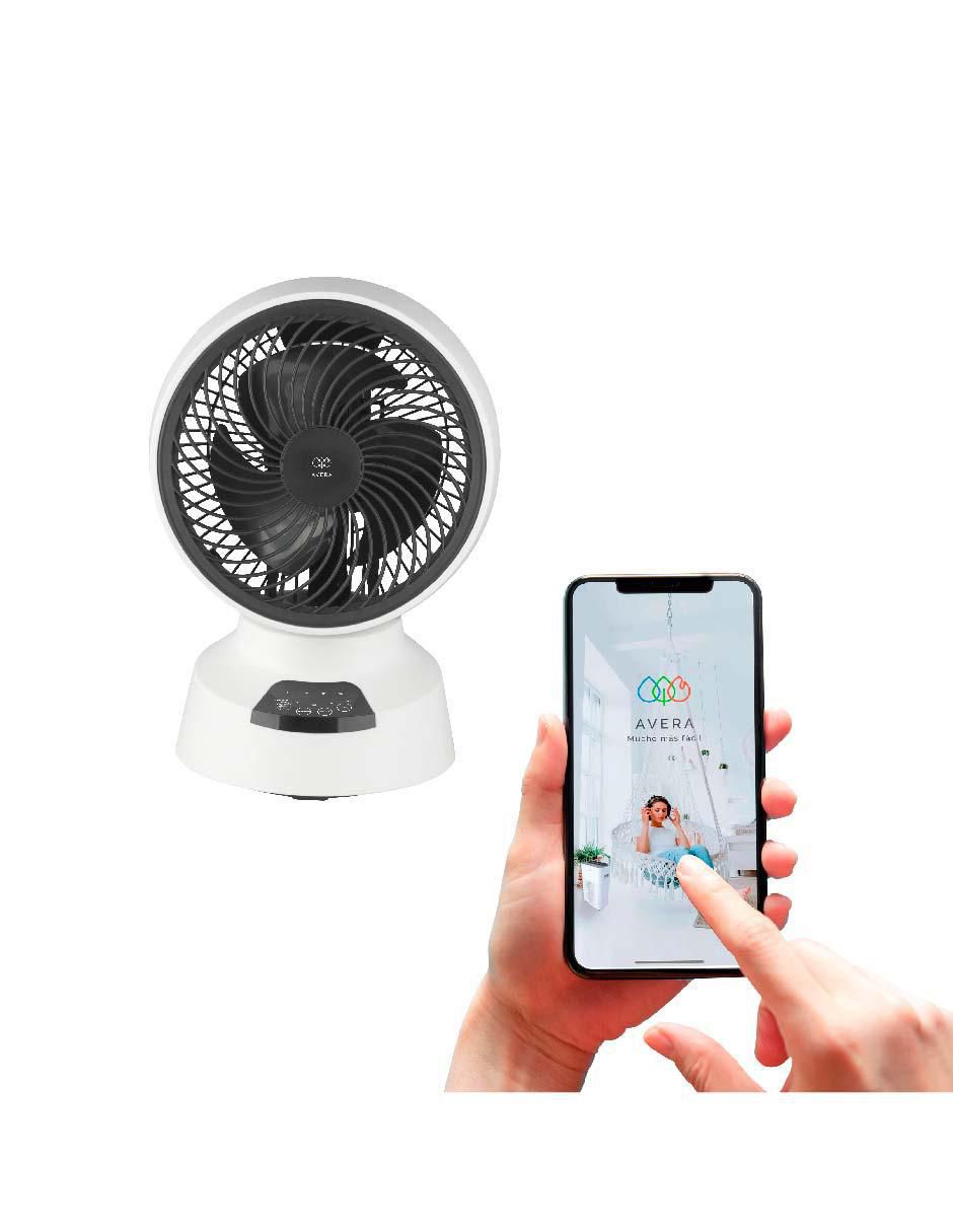 Ventilador de escritorio con control remoto 3 velocidades 6