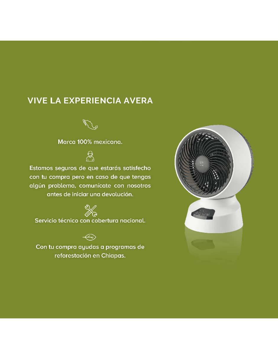 Ventilador de escritorio con control remoto 3 velocidades 4