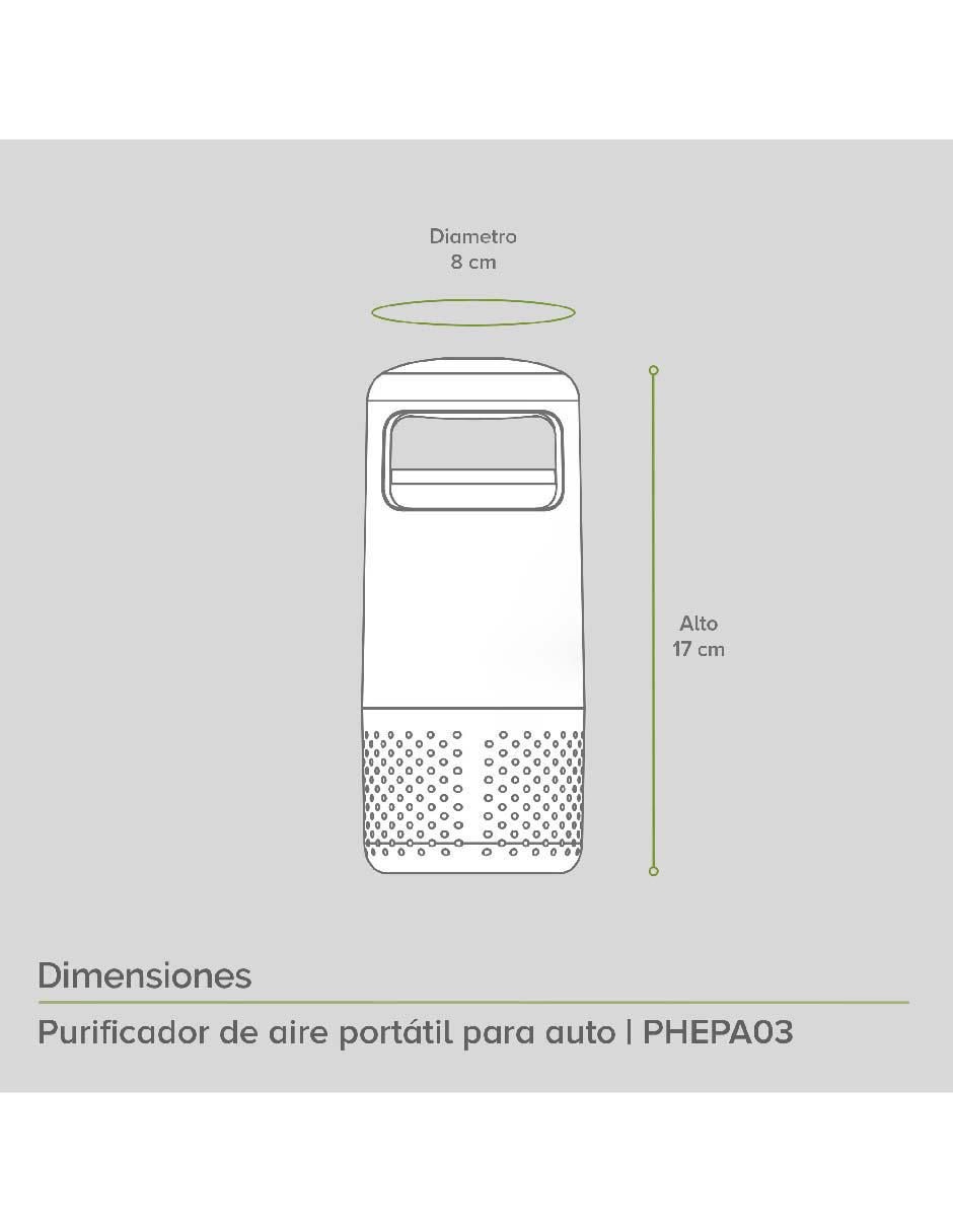 Purificador de aire Avera Smart Home PHEPA03