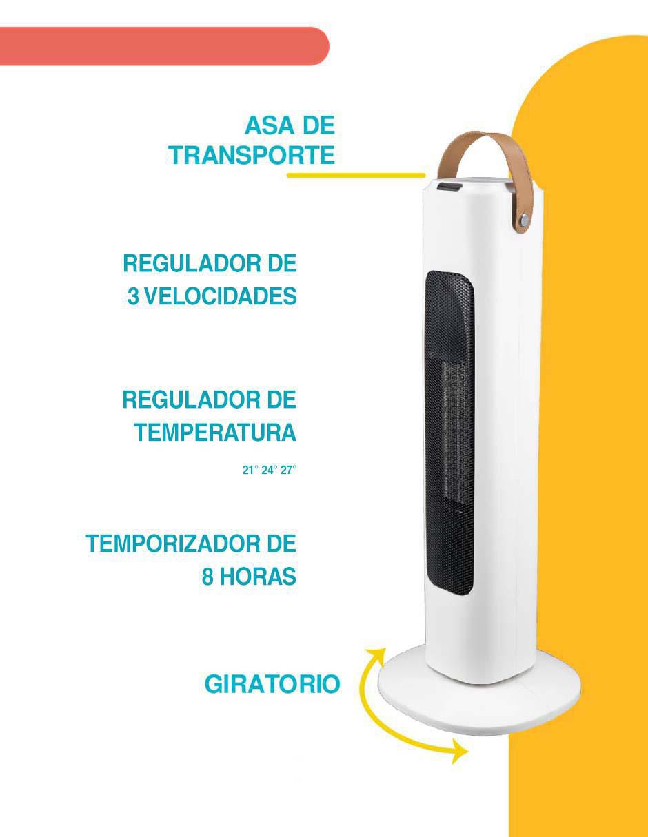 Ventilador de torre Pido Todo con control remoto 3 velocidades