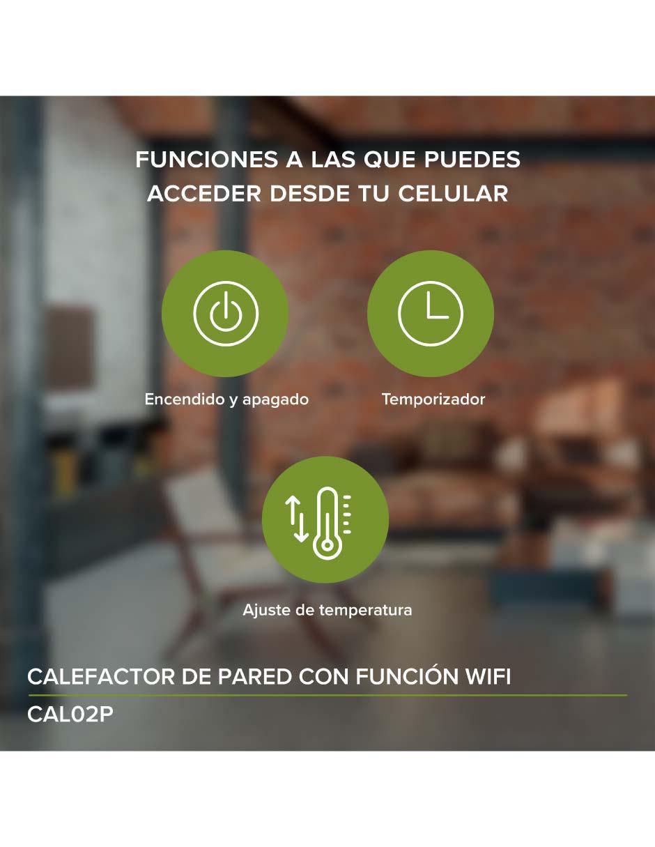 Calefactor de pared eléctrico Avera de 127 V