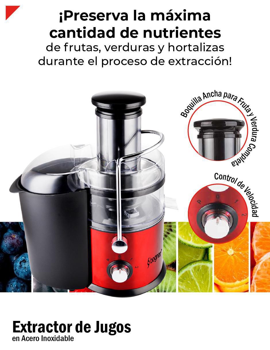 Extractor de jugo 800 W 7