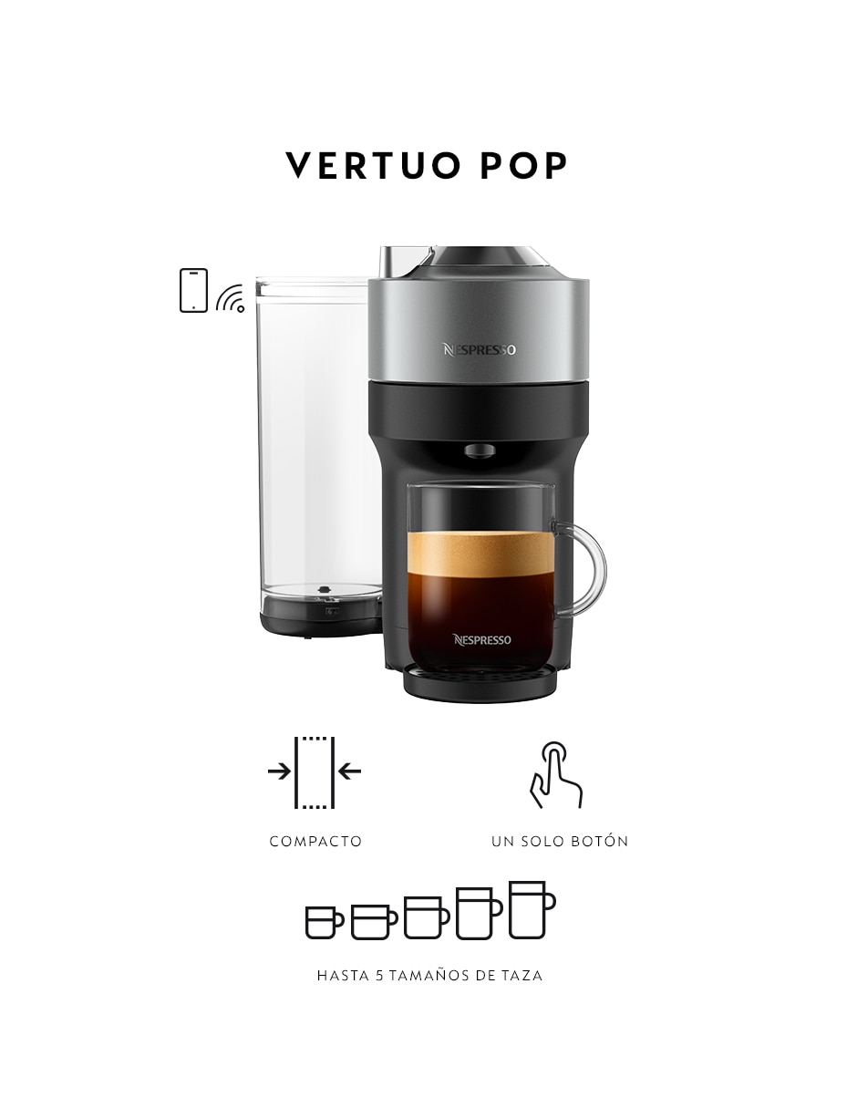 Cafetera multicápsulas vertuo pop gcv6-us-ti-ne3 2
