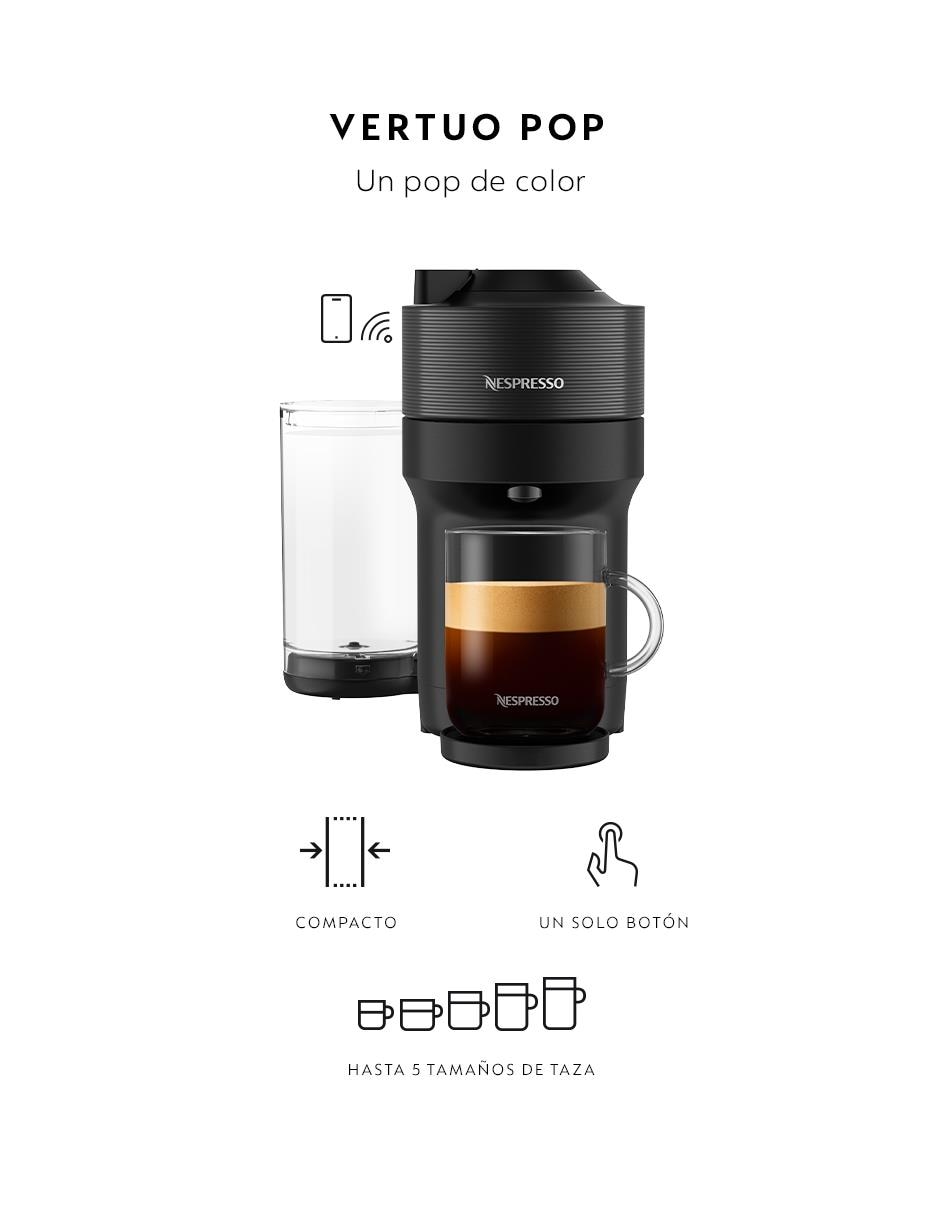 Cafetera Vertuo Pop Black 2