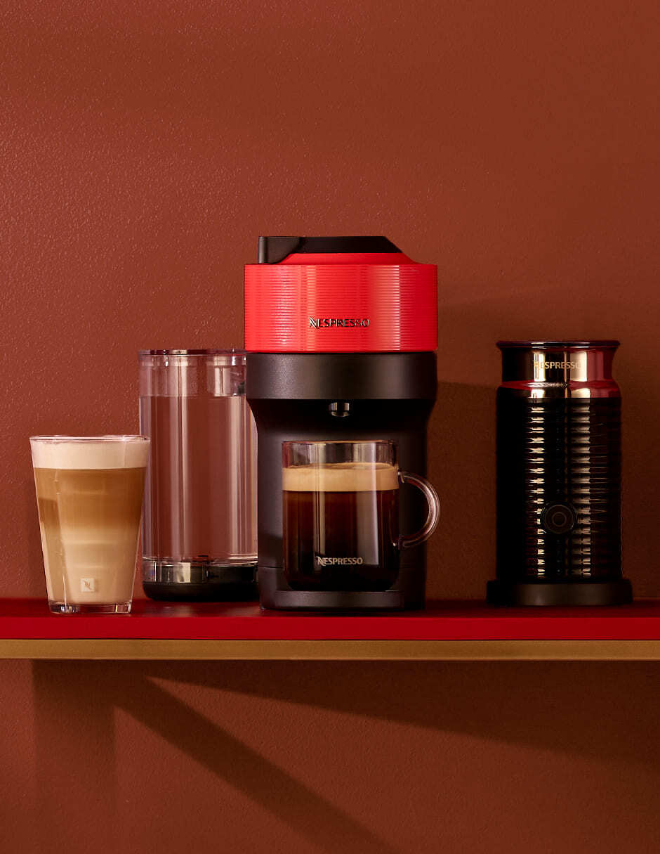 Cafetera Combo Vertuo Pop Red 4