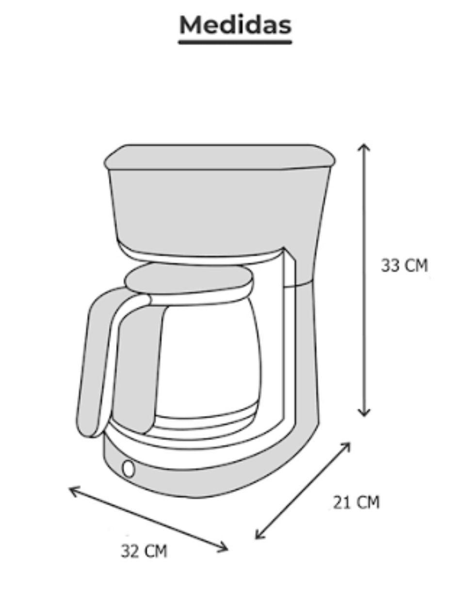 Cafetera de goteo bvstdcs12r-013 6