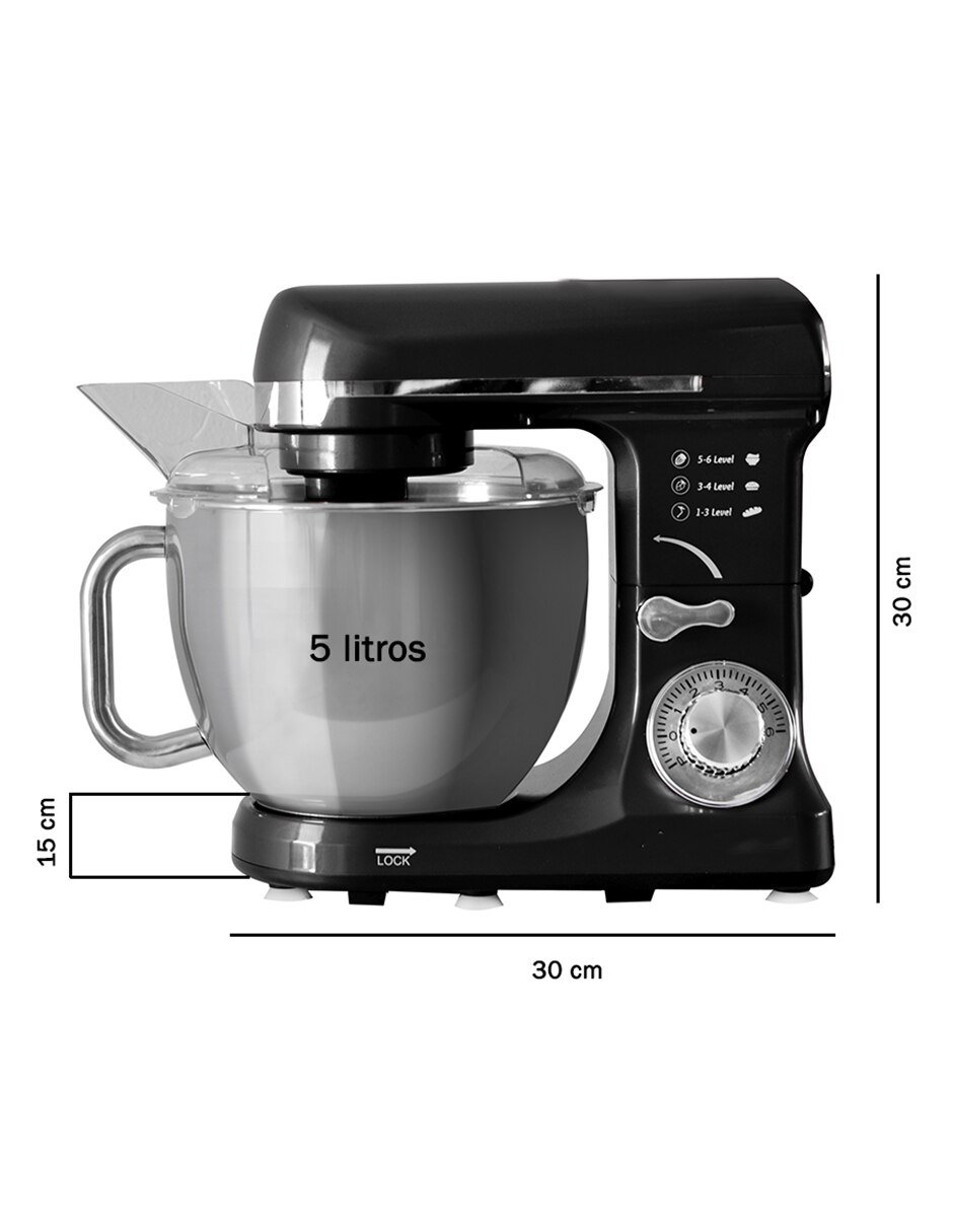 Batidora de pedestal 6 velocidades Sh 411 Ms Hometech 5