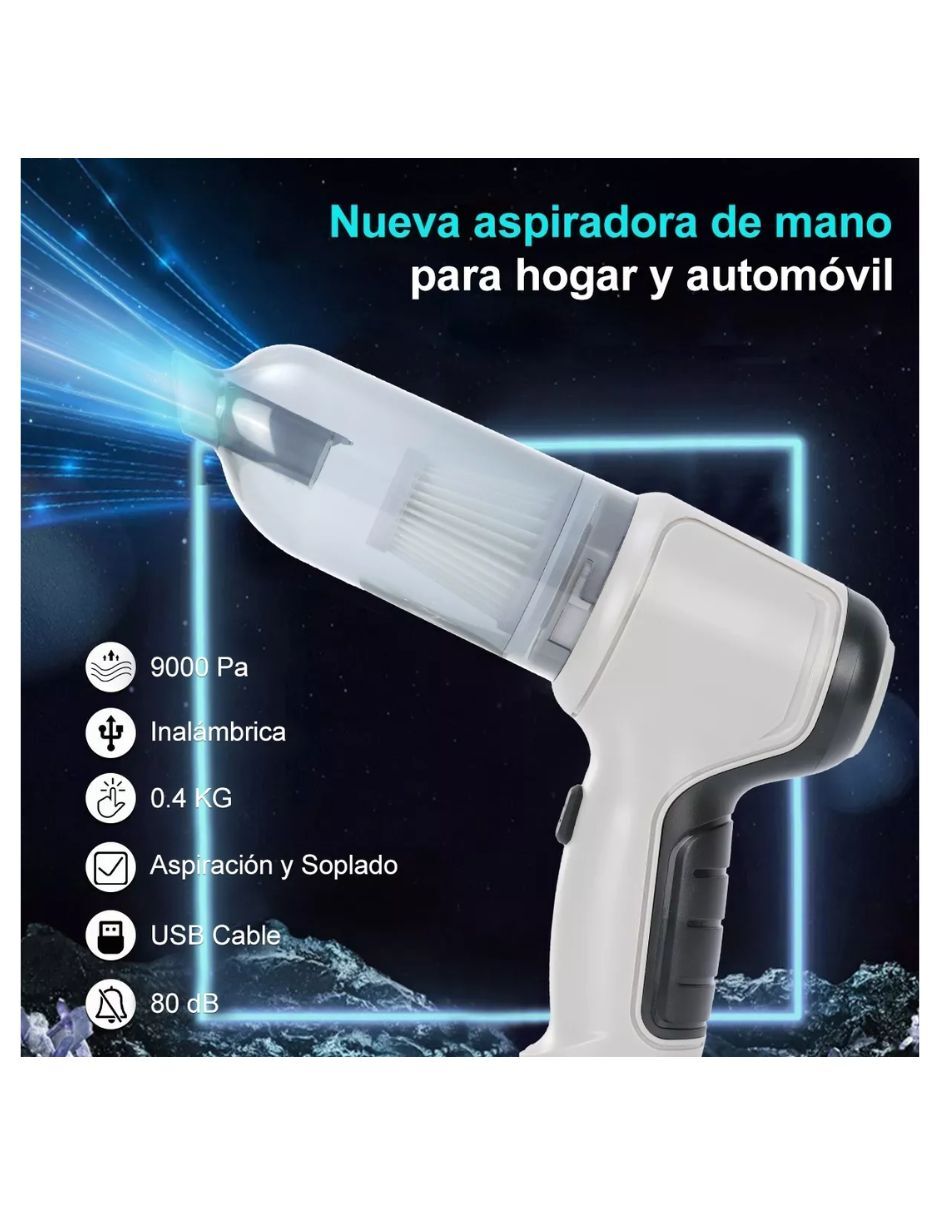 Aspiradora de mano Genérica 500 ml 3